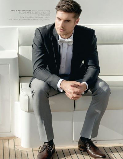 QWB15 | Royal Queensland Yacht Squadron - Black Jacket Suiting | 3