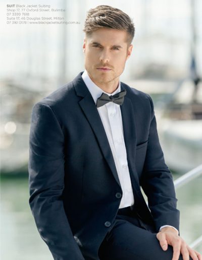 QWB15 | Royal Queensland Yacht Squadron - Black Jacket Suiting | 4